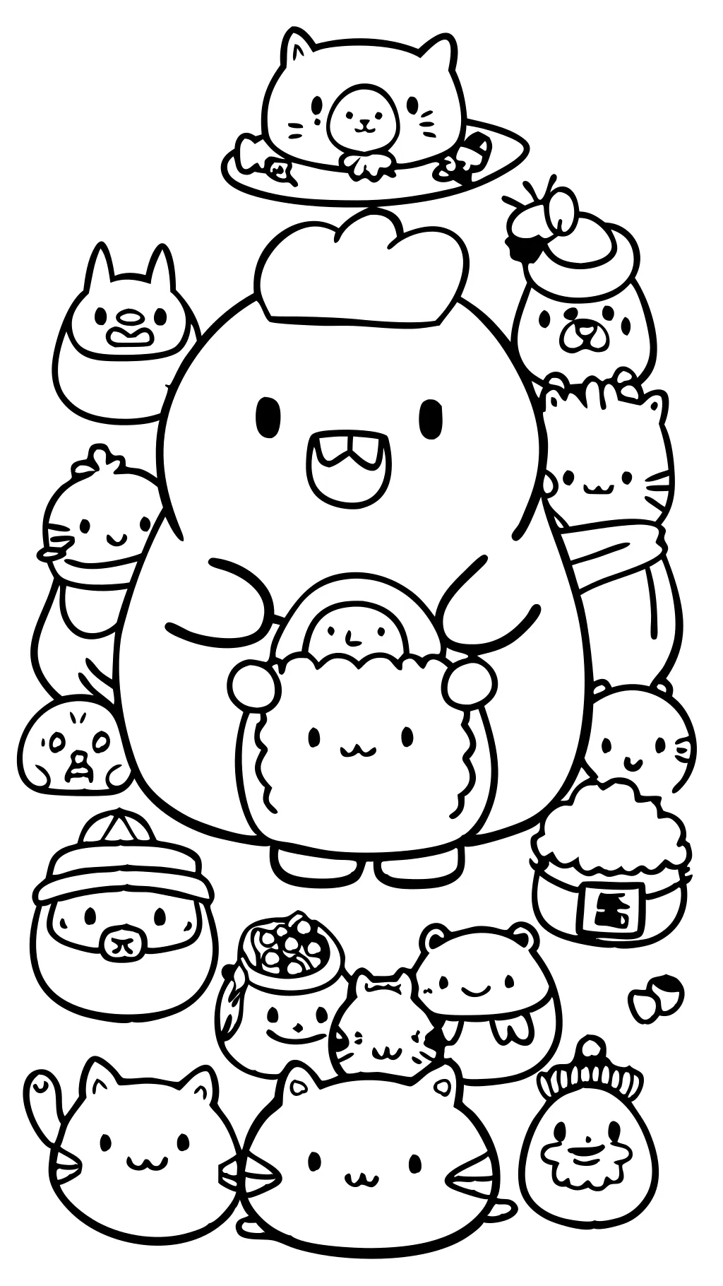 sumikko gurashi coloring pages